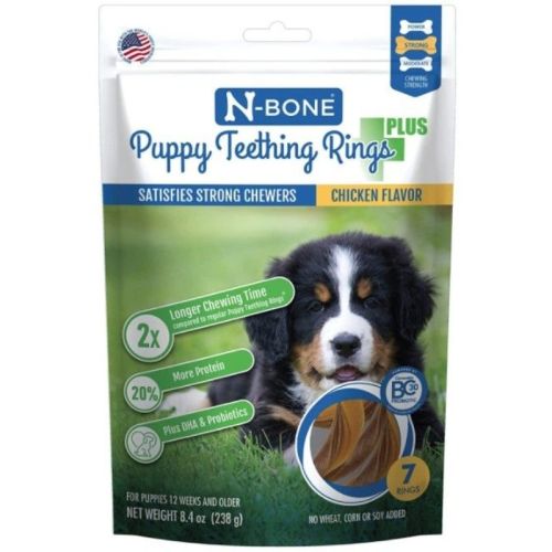 N Bone Puppy Teething Rings Plus Chicken Flavor